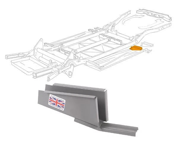 Rear Nearside Left Outrigger for VW T2 Bay (1967–1979) 211-703-119