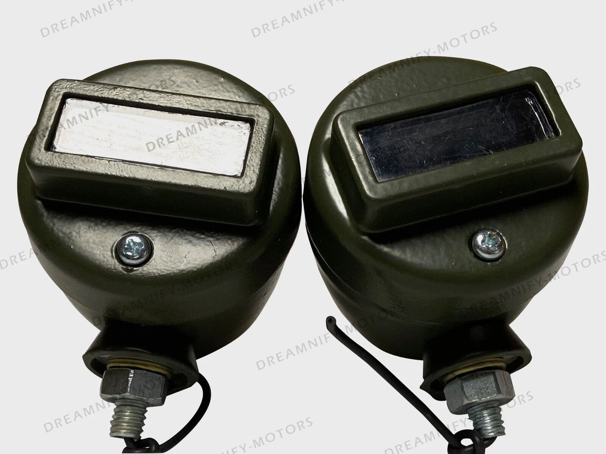 Pair of Blackout Cat Eye Marker Lights for Ford Willys Jeep