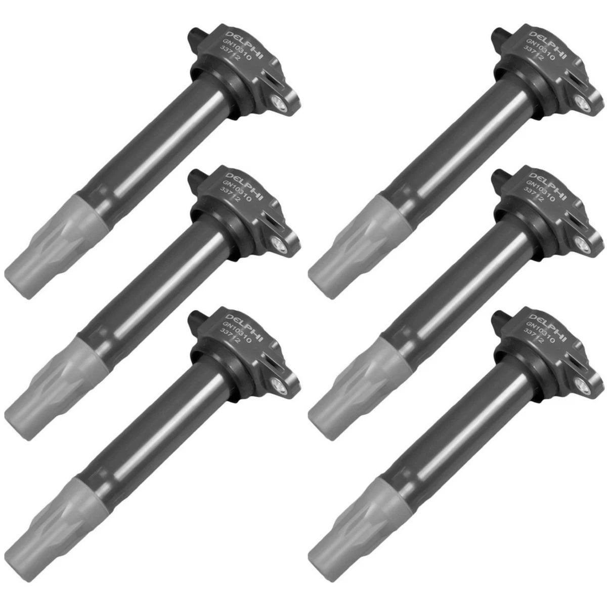 Set of 6 Ignition Coils for VW Dodge Nitro Charger Sebring (2006–2011)