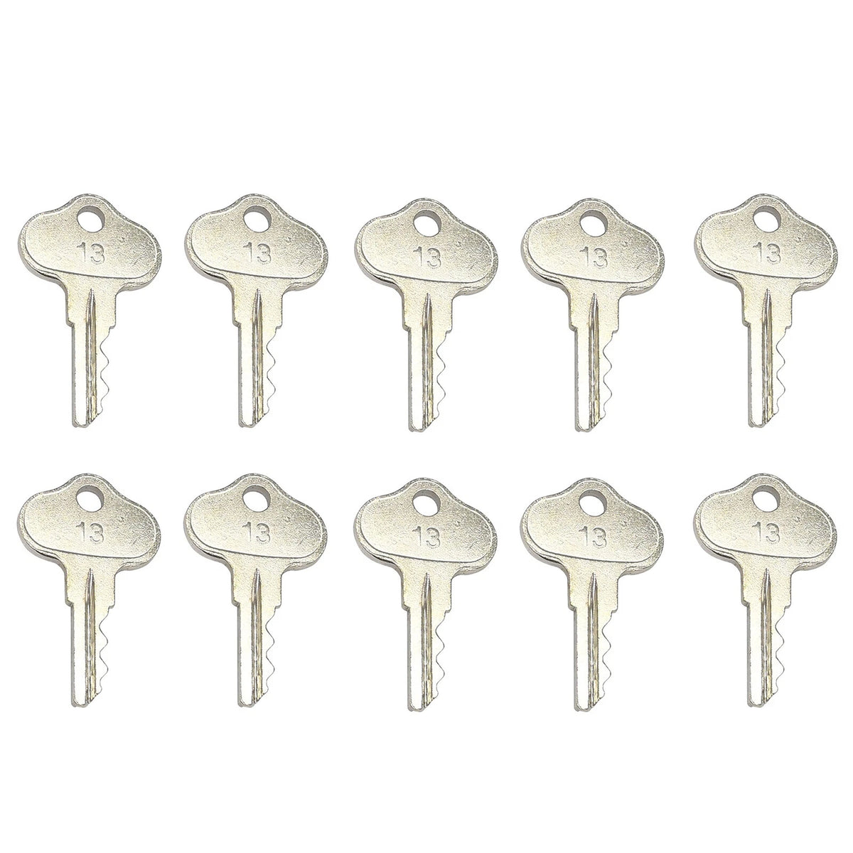 10X Ignition Keys for Cub Cadet 108 John Deere EZ-Trak Z225 (103234401, 131313C1)