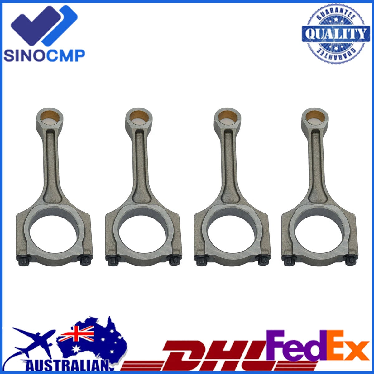 4X Connecting Rods 23510-25030 for Tucson Forte (2010–2013)
