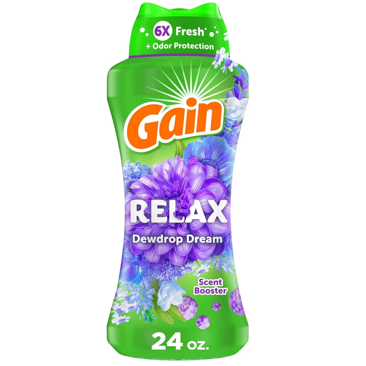 Gain In-Wash Laundry Scent Booster Beads for Fresh Scent (Long-Lasting)