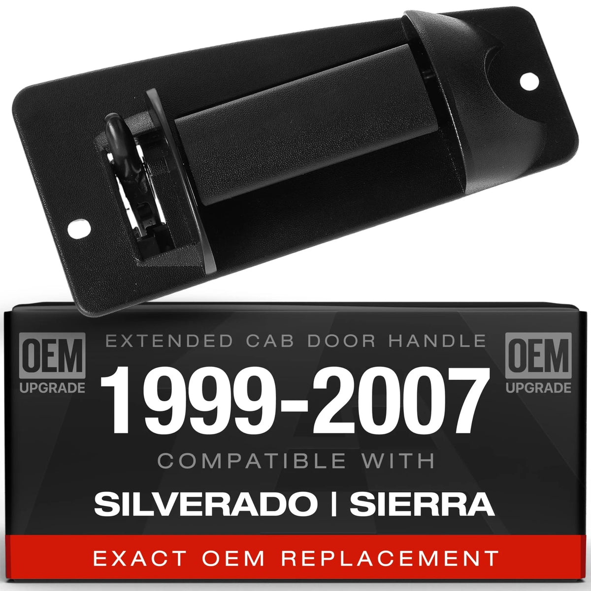 Rear Passenger Door Handle for Silverado Sierra 1500 2500 3500 (1999–2007)