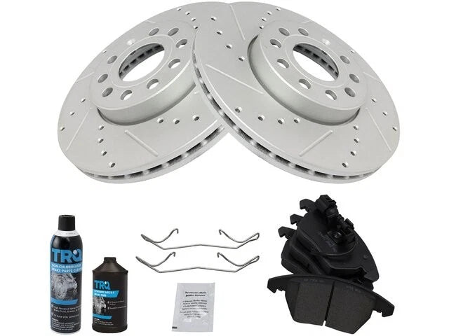 Brake Pad and Rotor Kit for Audi A3 (2009–2013) 17282CQKH