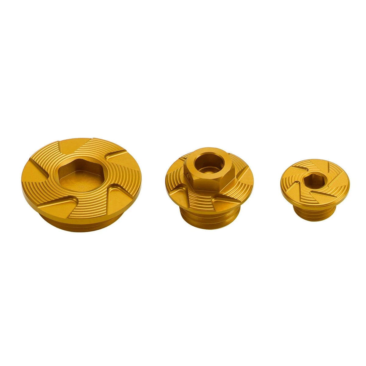 Gold Billet Engine Plug Kit for Honda CRF250R CRF450R CRF450X (2002–2020)