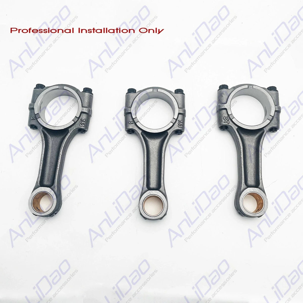 3Pcs Connecting Rod for SeaDoo 300 GTI RXT RXP Wake FishPro (2016–2020) 420917757