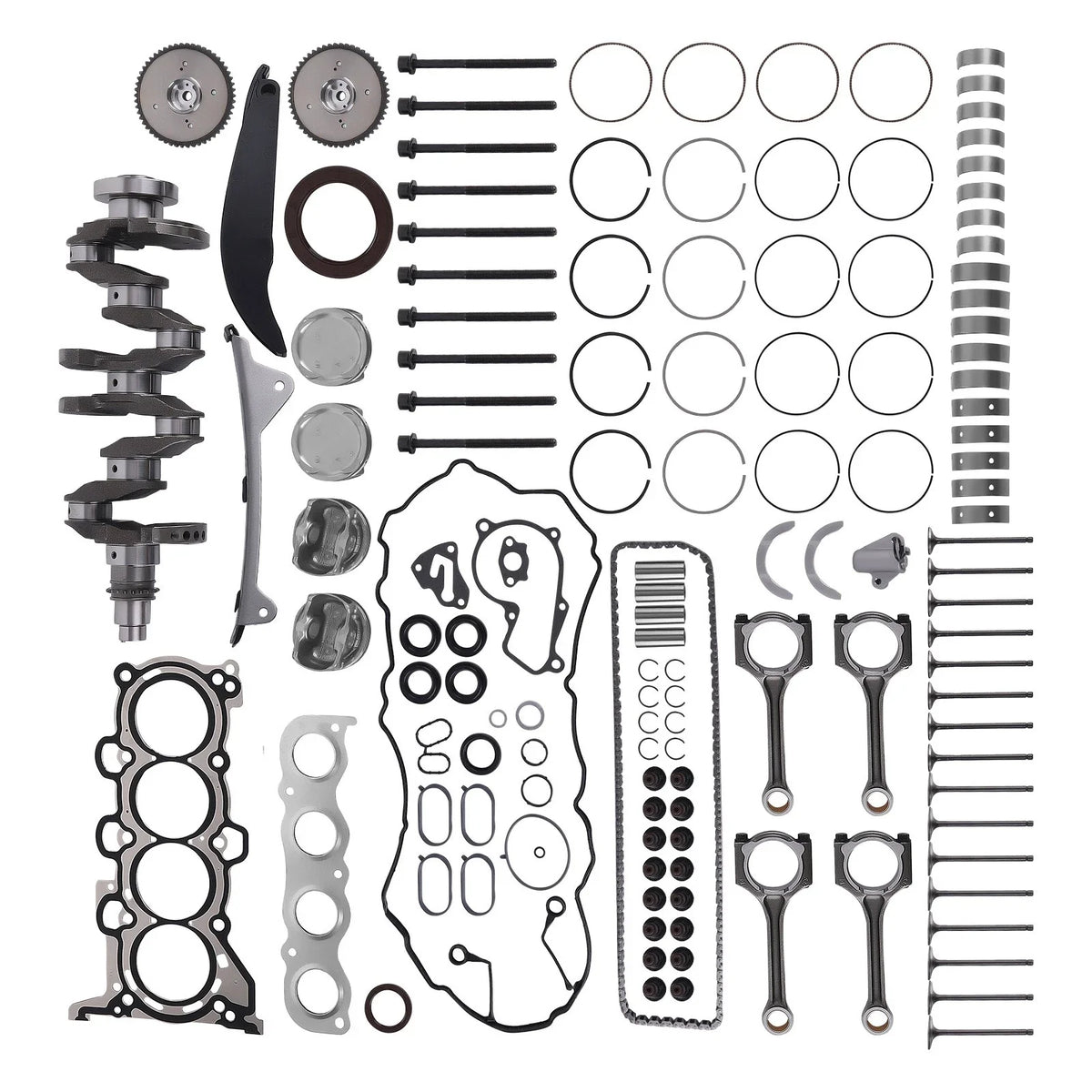 G4NA 2.0L Engine Rebuild Kit for Hyundai Elantra (2011–2015) Kia Forte (2014–2016)