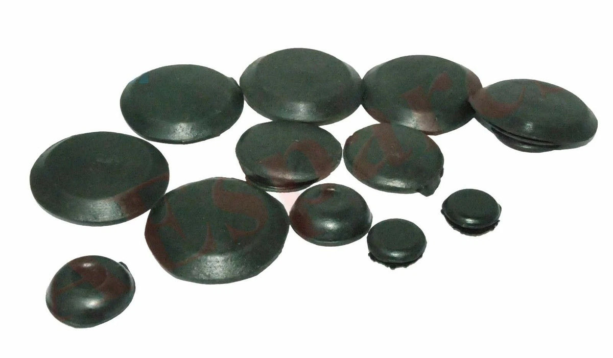 Set of 4 Floor Roll Bar Hole Rubber Caps for Suzuki Samurai Gypsy