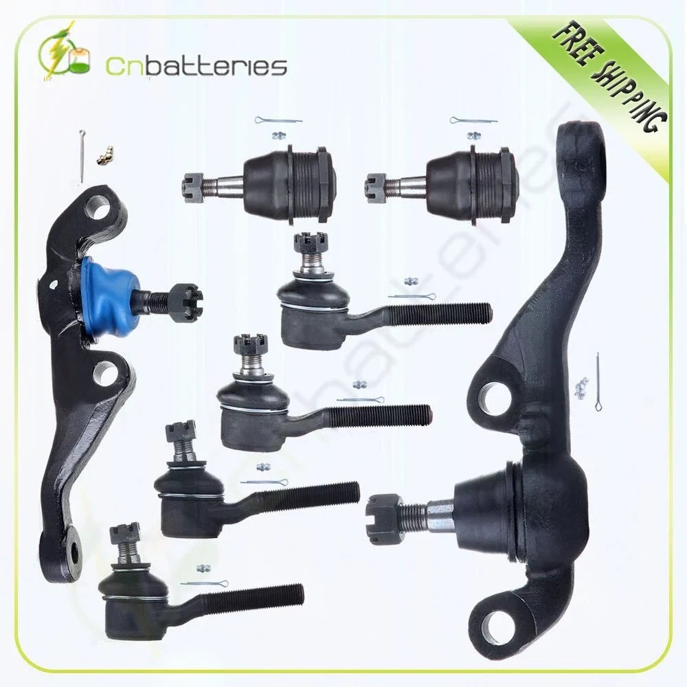 8pcs Front Ball Joint Tie Rods Kit for Plymouth Duster (1973–1976)