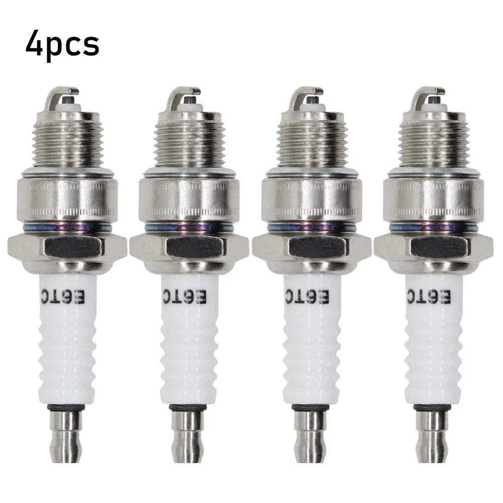 4X Spark Plug for Yamaha PW50 PW80 LT50 LT80 E6TC BP6HS (50cc-110cc)