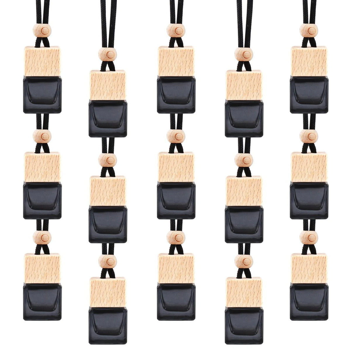 15 Pcs Hanging Car Air Freshener Bottle Essential Oil Diffuser