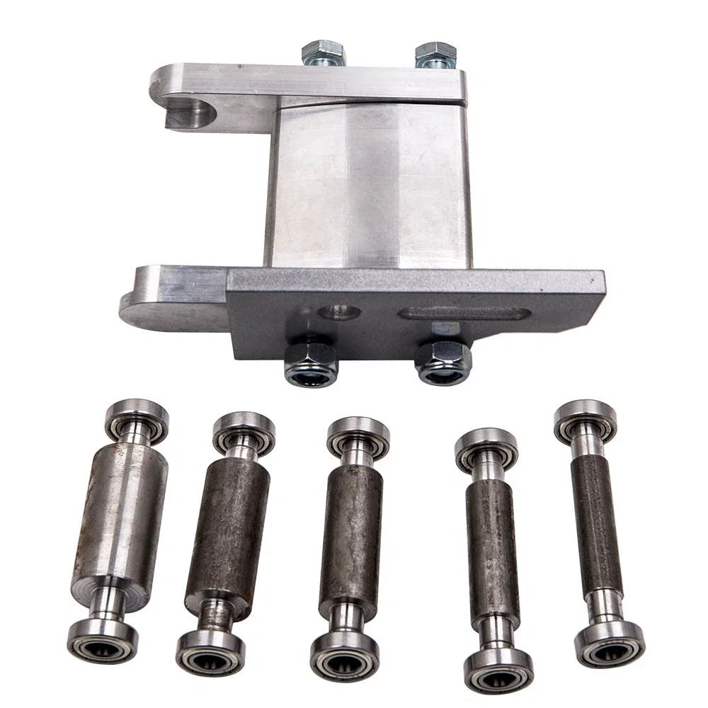 Set of 2 Small Wheel Holders for 2x72 Belt Grinder