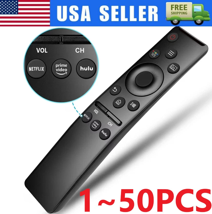 Remote Control for Samsung HDTV 4K 8K 3D Smart TV (No Part Numbers)