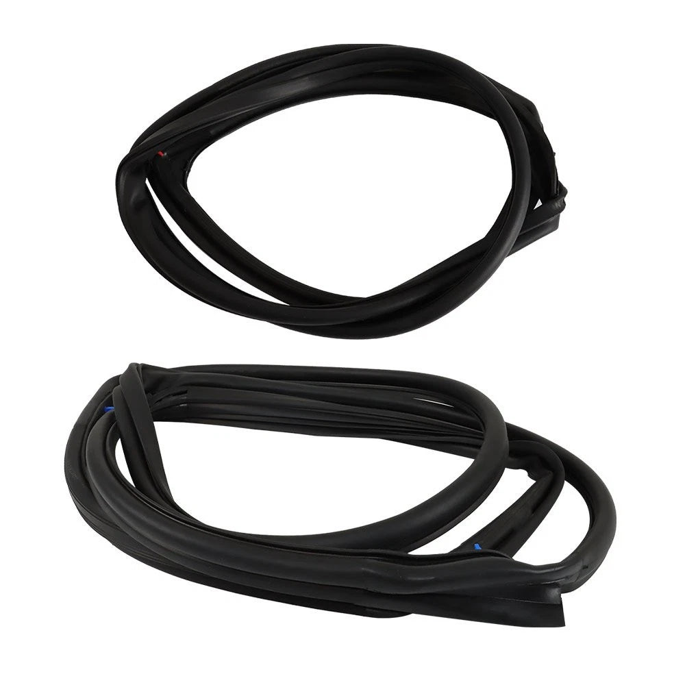 2X Front Door Sealing Strips for Jeep Wrangler (2007–2018) BCK19844K
