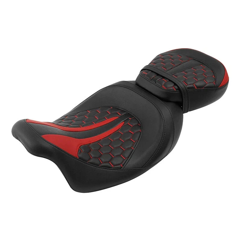 Driver Rider Passenger Seat for Harley Touring Road Glide (2009–2023)