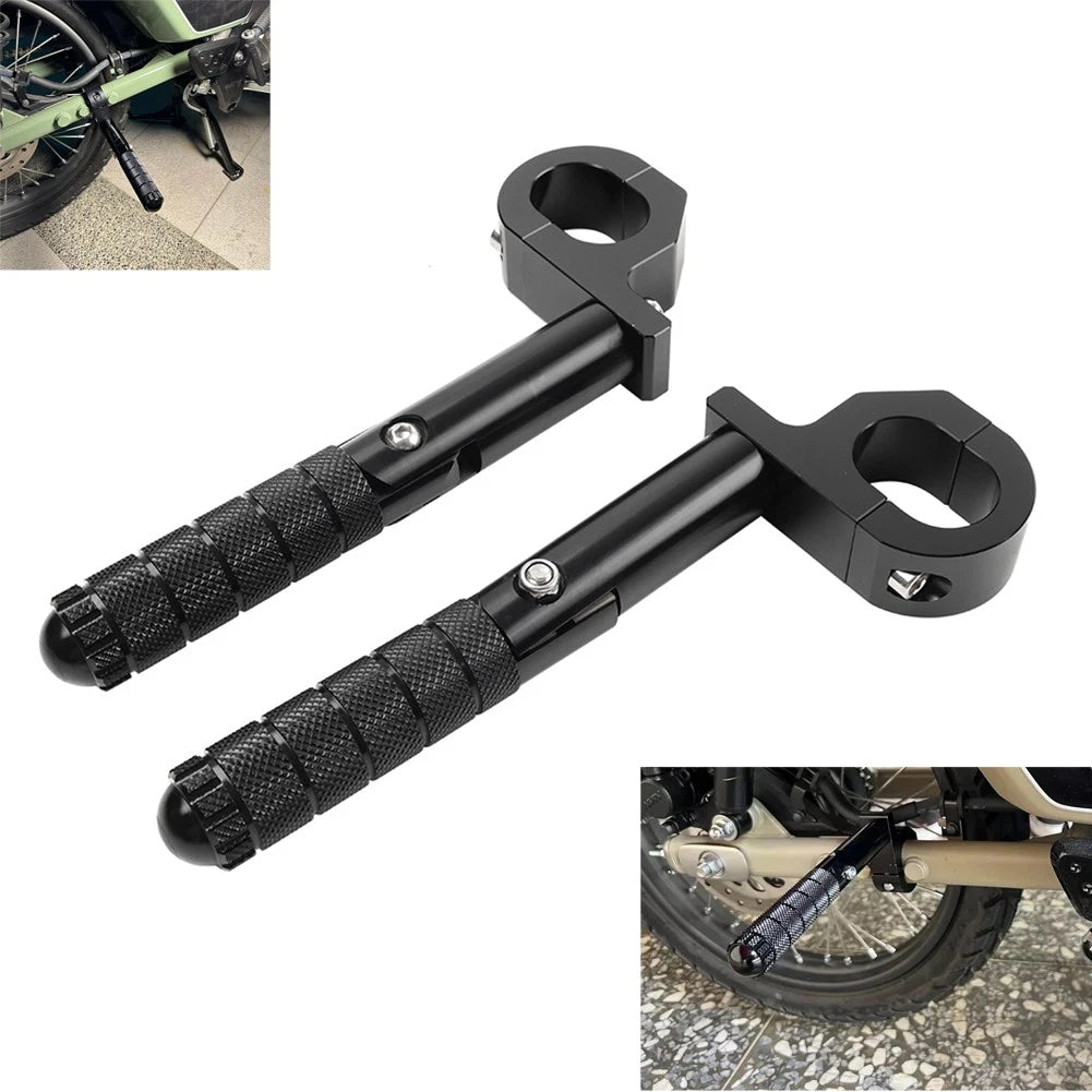 2X Foldable Rear Pegs for Honda Monkey 125 CT125 (2020–2022)