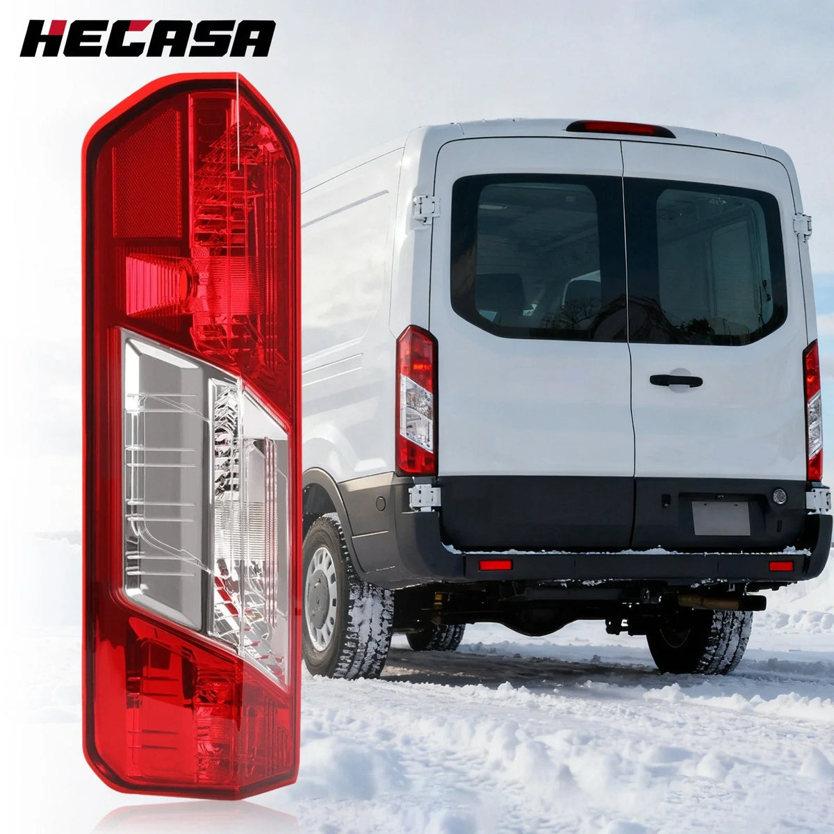Driver Left Side Rear Tail Light for Ford Transit 150 250 350 (2015–2024)