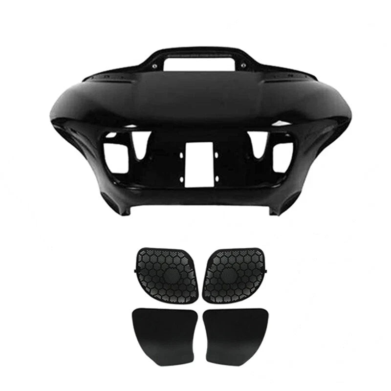 Inner Outer Fairing Glove Box Door Speaker Grill for Harley Road Glide (2015–2023)