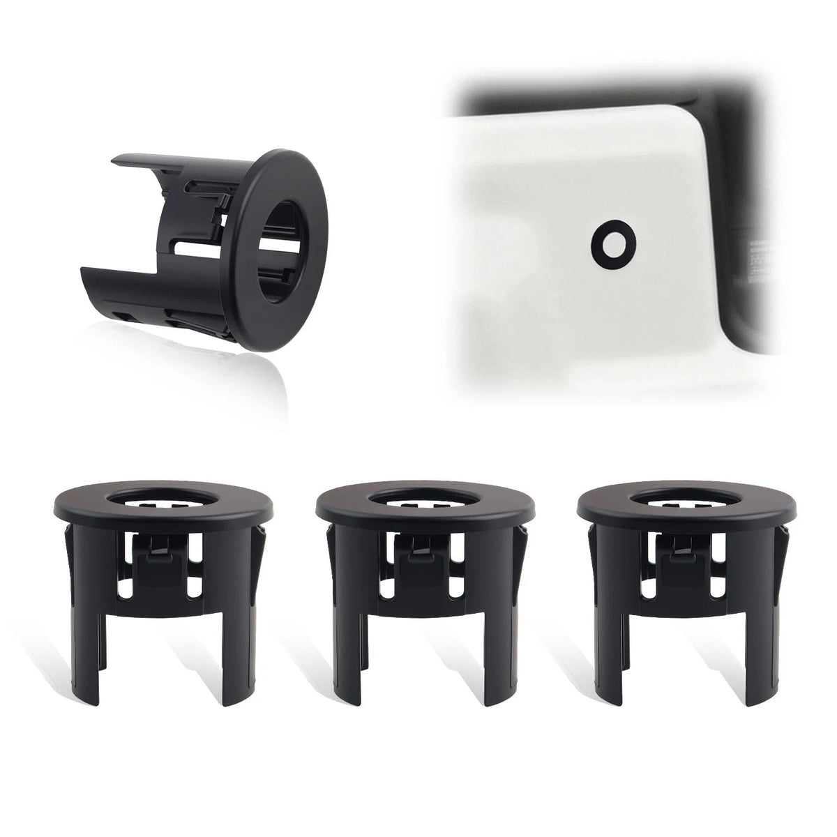 4PCS Rear Bumper Parking Assist Sensors for Universal Fit (2010–2023)