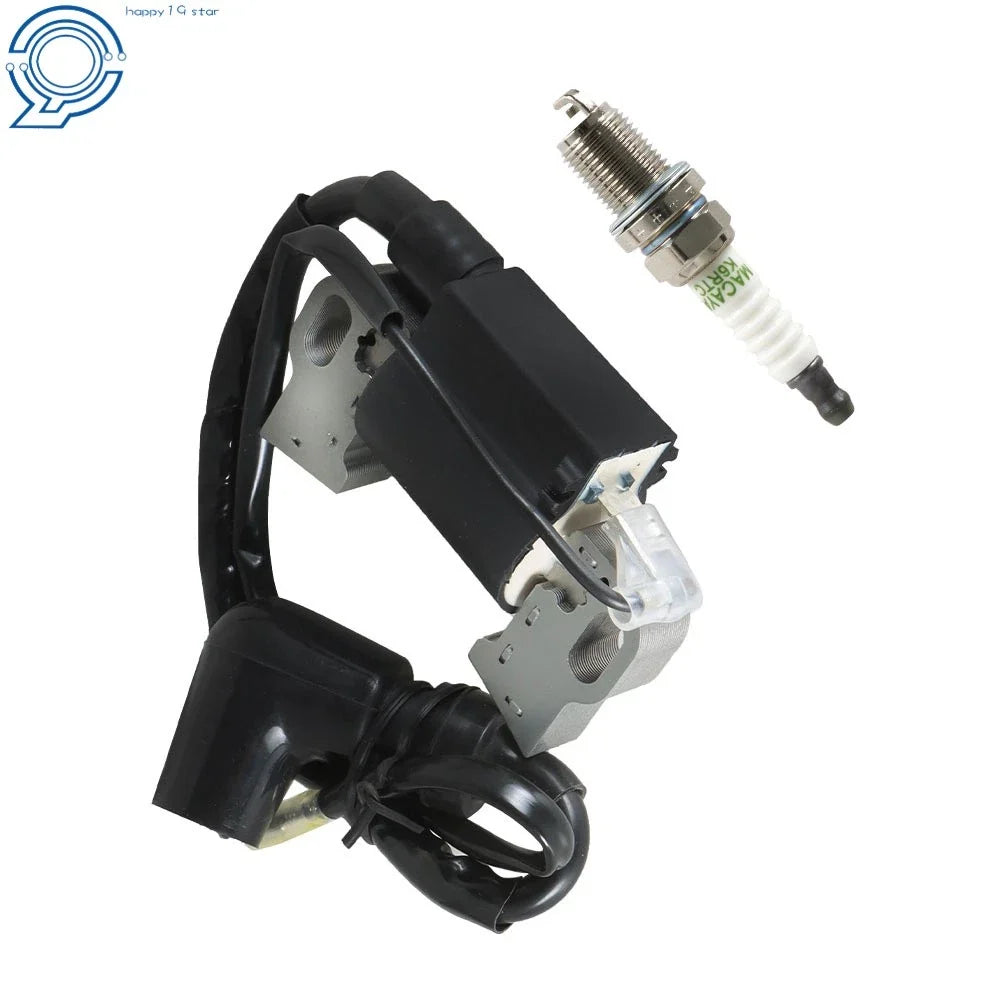 Ignition Coil & Spark Plug for Honda 6.5HP 5.5HP 5HP 4HP (30500-ZE1-003)