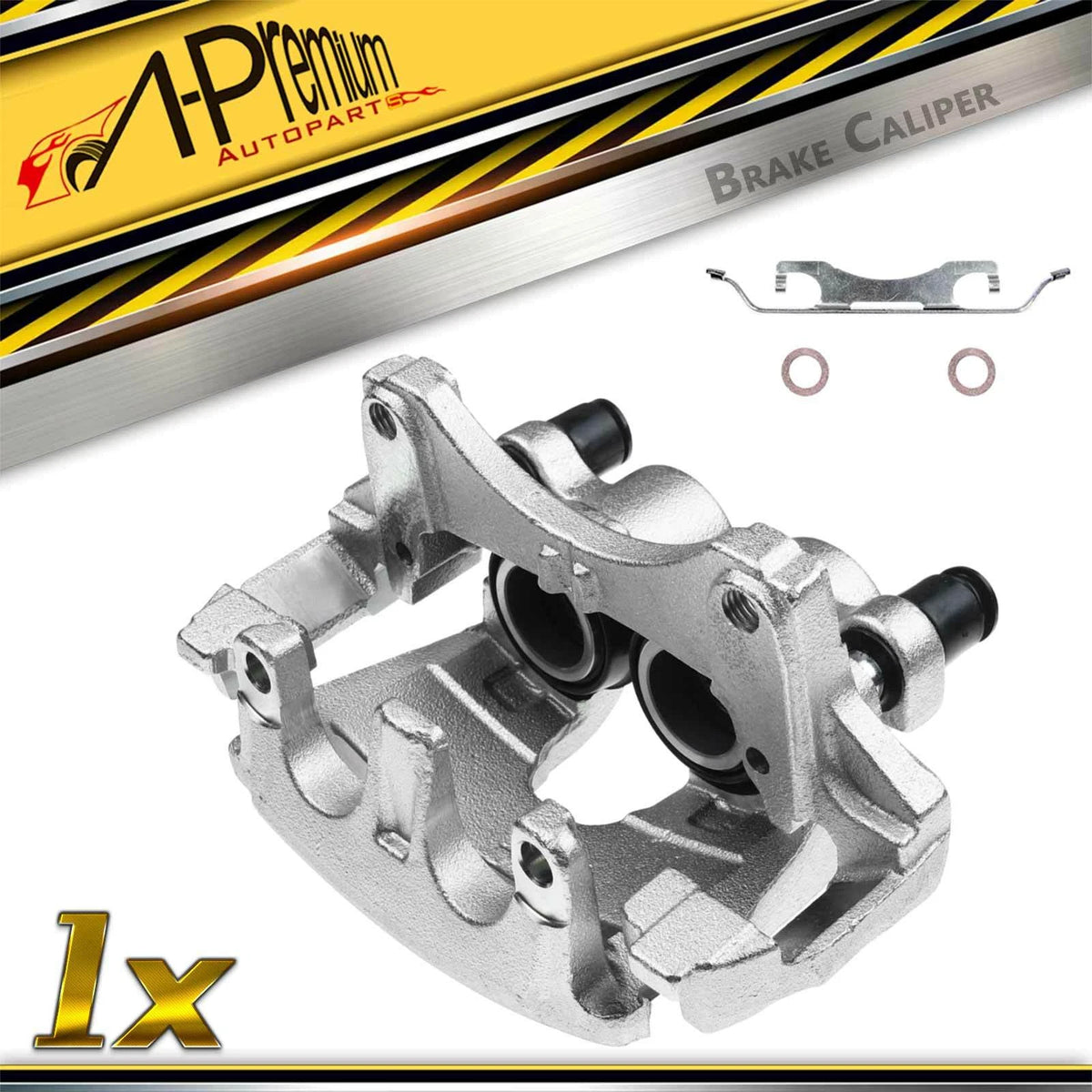 Front Right Disc Brake Caliper w/ Bracket for Ford Edge Lincoln MKX (E1GZ2B120A, 18-B5503)