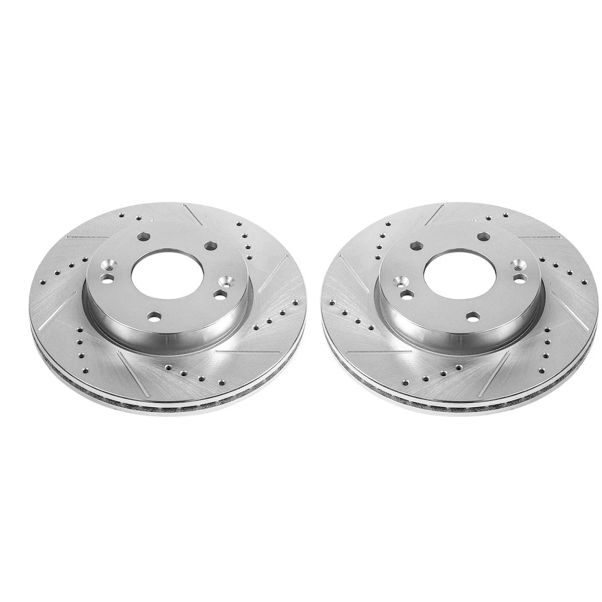 2X Powerstop Brake Discs for Kia Soul (2010–2011) JBR1521XPR, PRT5990