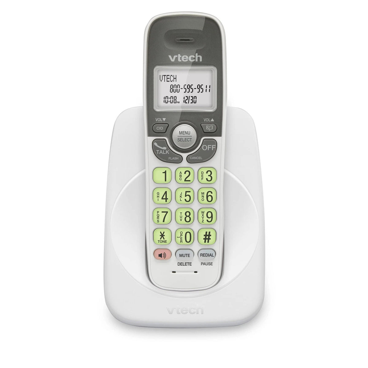 VTech Cordless Phone DECT 6.0 with Full-Duplex Speakerphone (No Years)