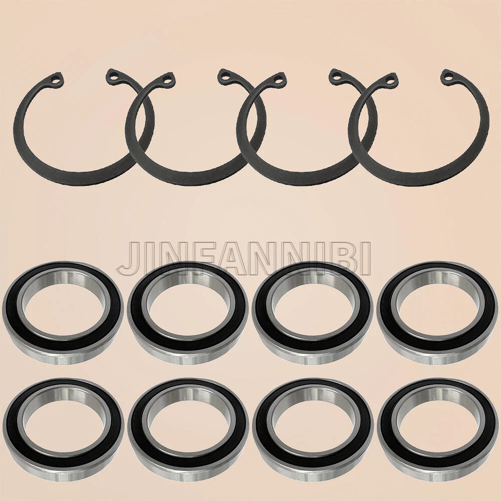 8PCS Spinners Floaters Wheels Bearing & Ring for Dub & Davin Small Size