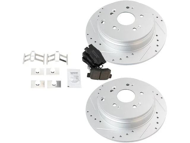 Brake Pad and Rotor Kit for Acura RDX (2007–2012) 63191RKBS