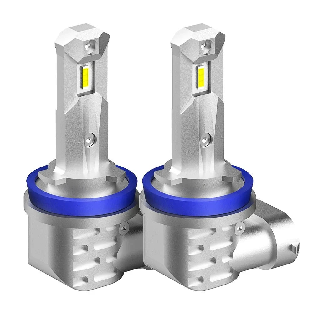 2X H11 LED Fog Light Bulbs 200W 6000K for