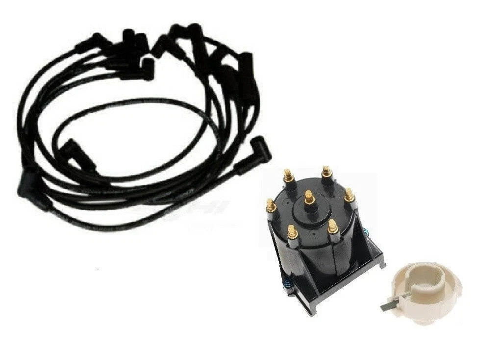 Distributor Cap & Rotor Kit for Chevy S10 G30 GMC G1500 (4.3 V6)
