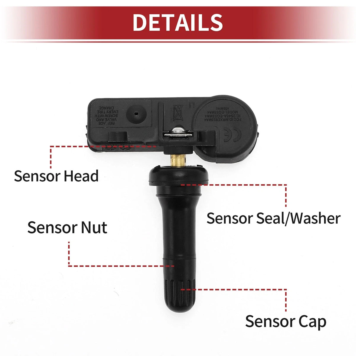 Tire Pressure Sensor for RAM 1500/2500/3500/4500/5500 (2009) 433MHz