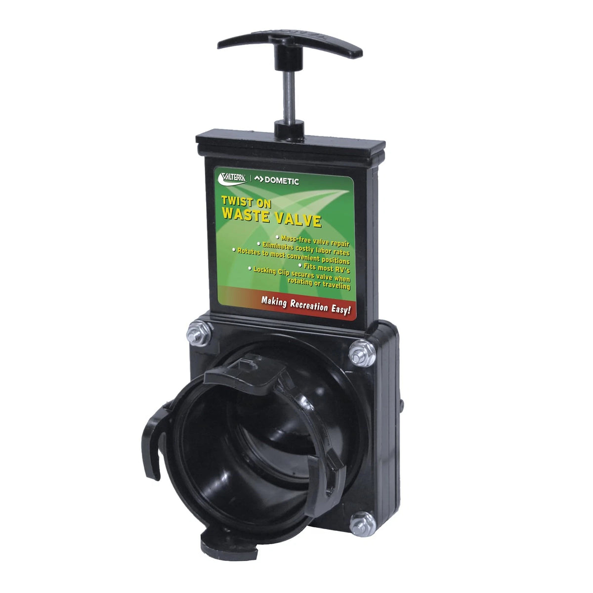 Valterra T58 Twist-On Waste Valve for Small (No Years Specified)