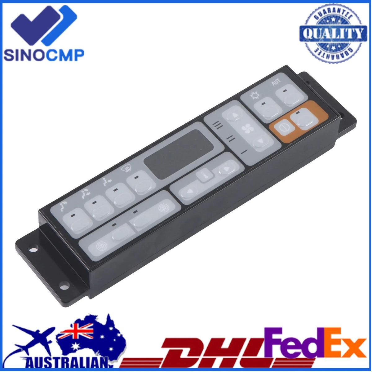 Air Conditioner Control Panel Switch for Caterpillar E312B 320B (130-0297)