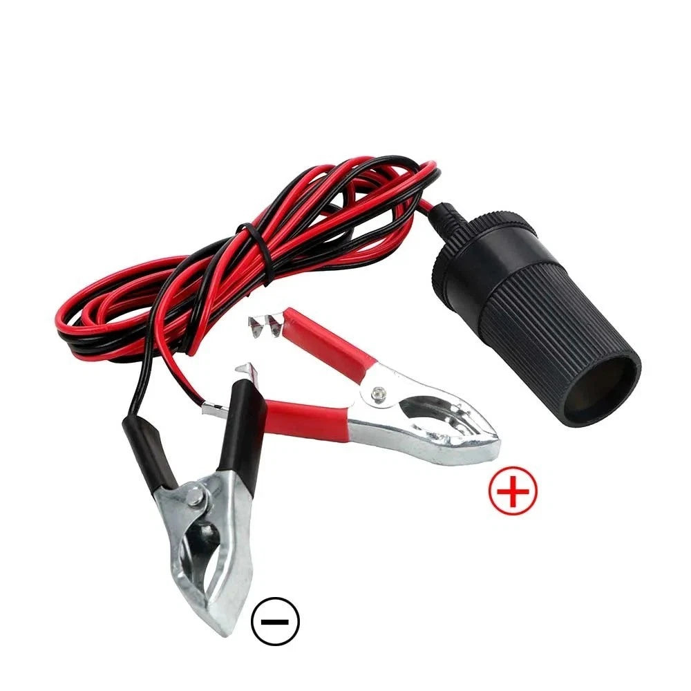12V Battery to Cigarette Lighter Adapter for Car (Universal)