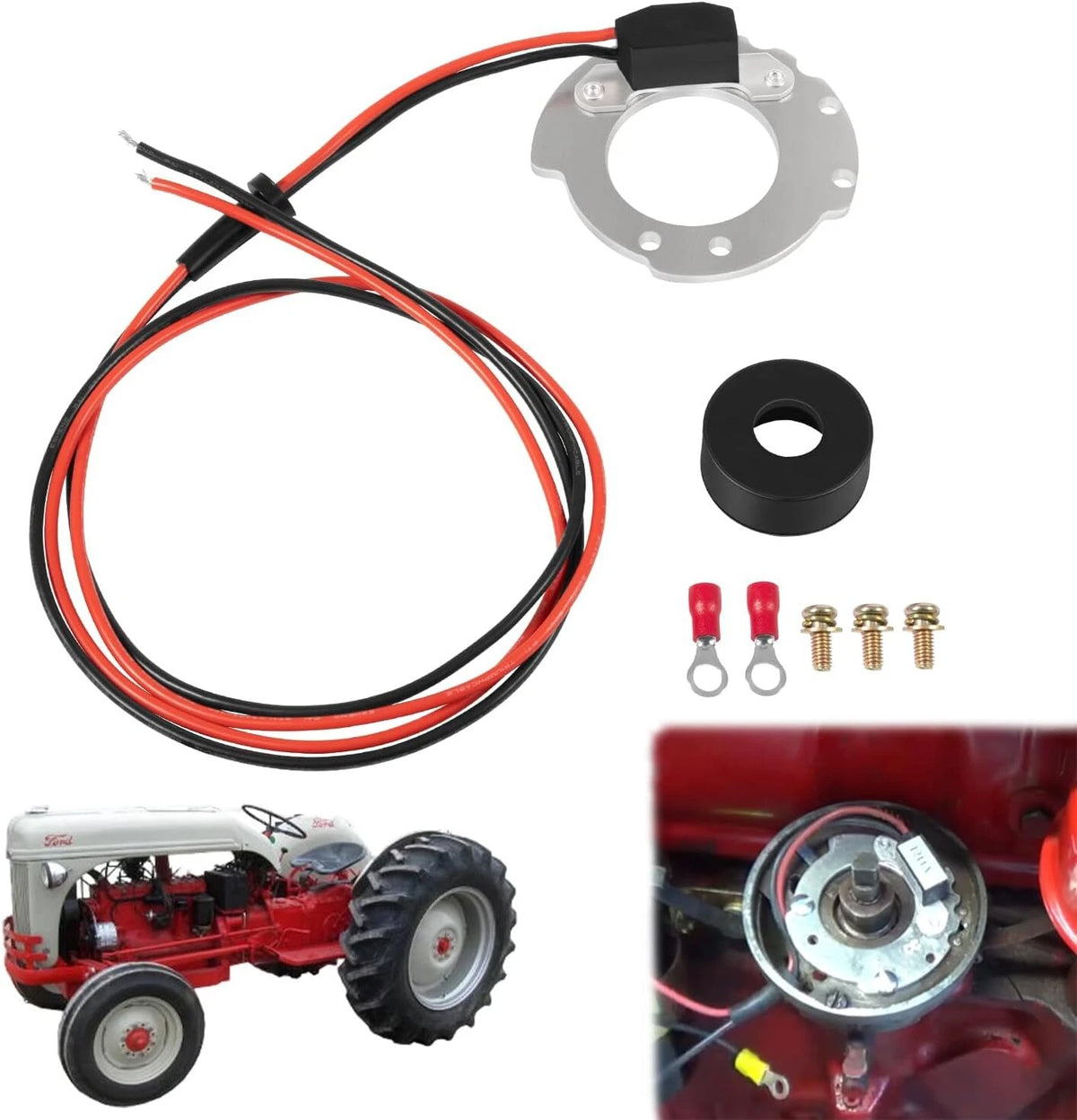 Ignitor Conversion Kit for Ford Tractors 2N 8N 9N (500-800 Series) For00819