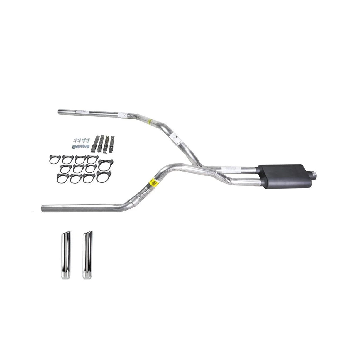 Dual Exhaust Pipe with Flowsound Muffler for F150 (2007–2013)