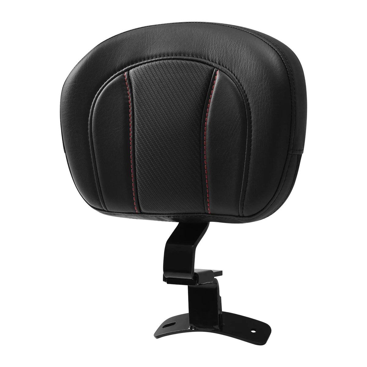 Black Front Rider Driver Backrest for Harley Touring Street Glide (2009–2023)