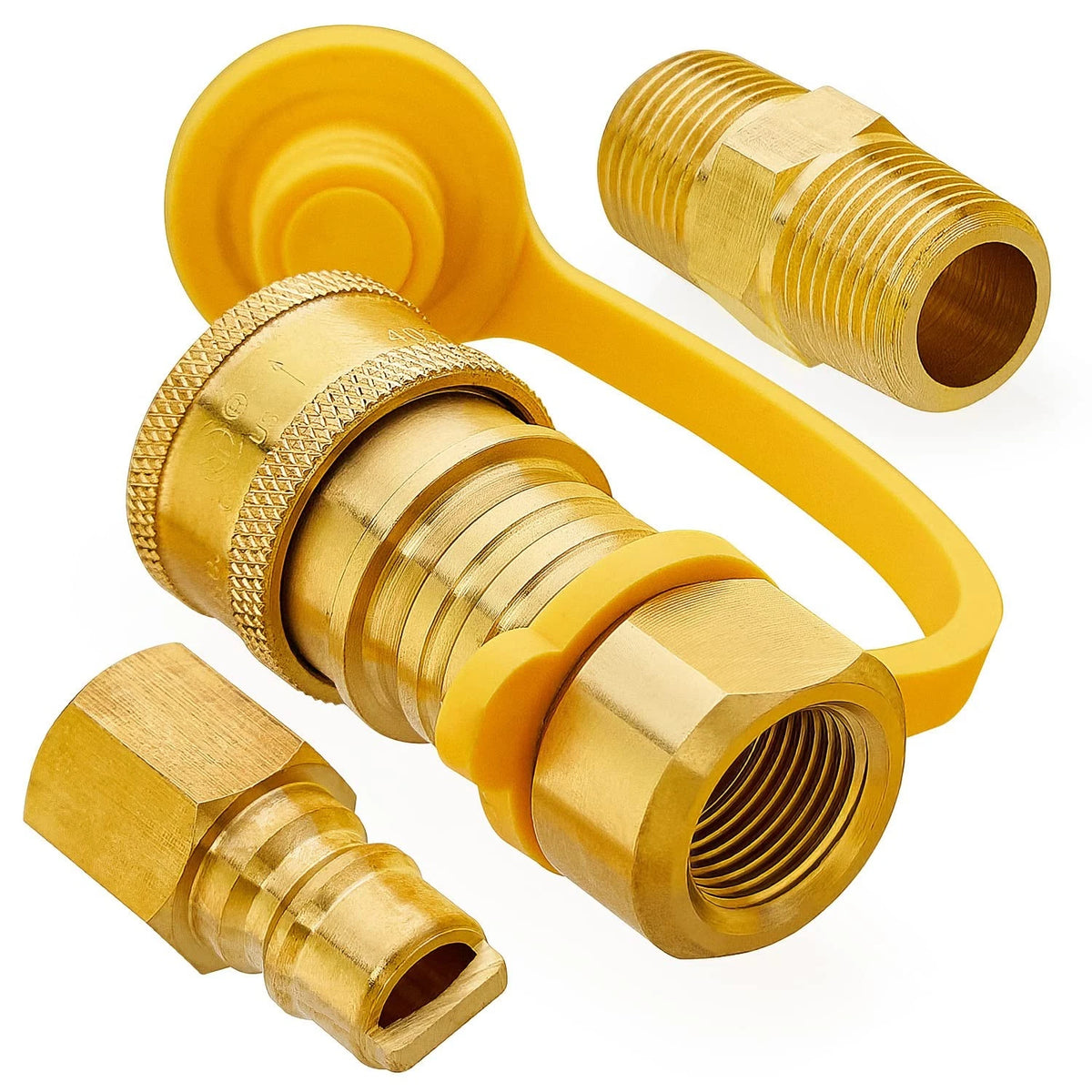 3/8 Inch Natural Gas Quick Connect Fittings for Various Applications