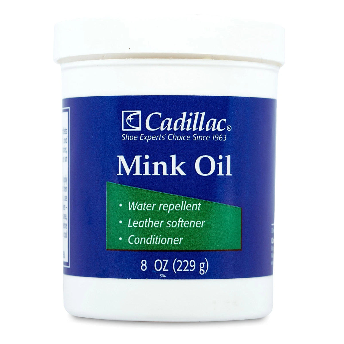 Mink Oil Leather Conditioner Paste 8 oz for Boots Shoes Bags