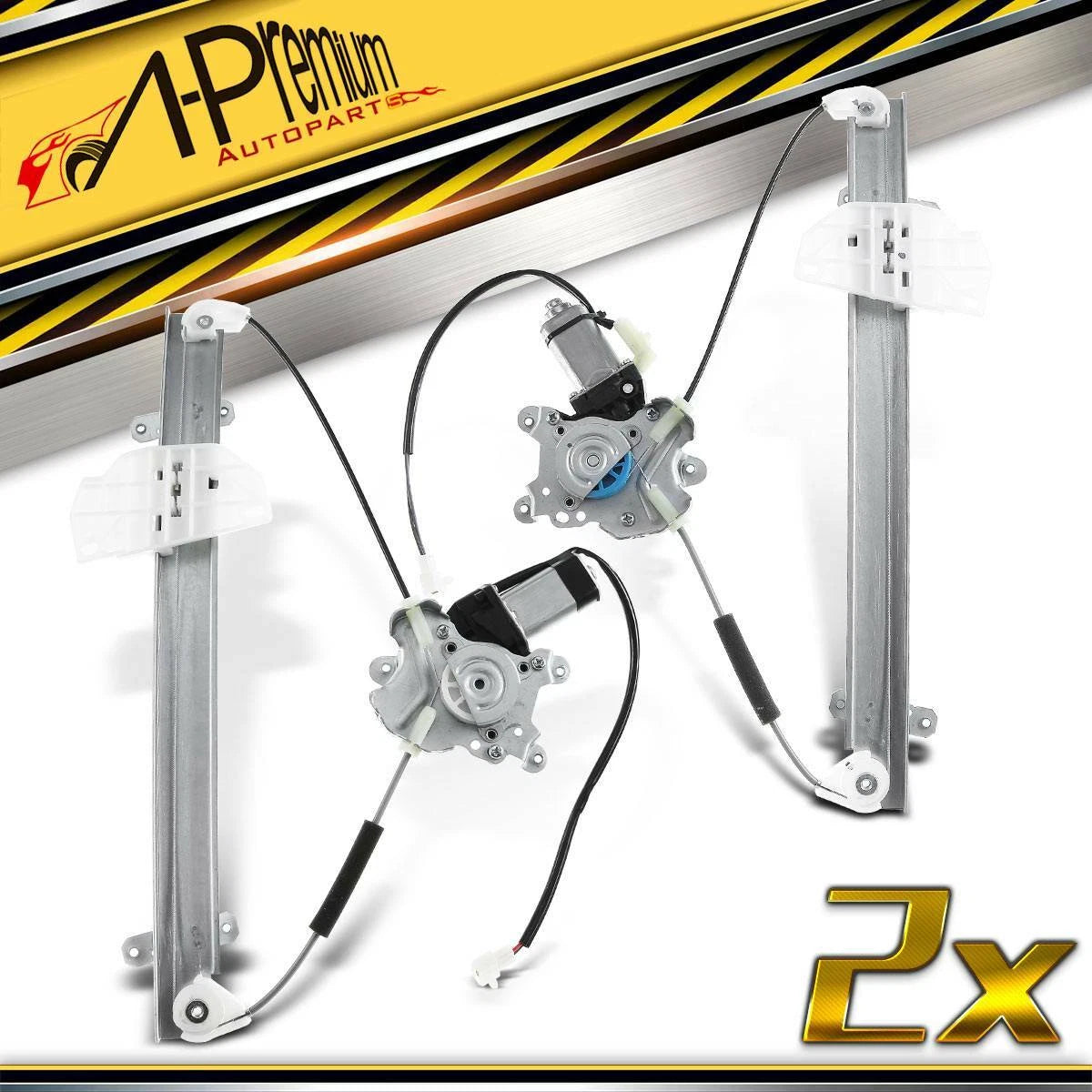 Front Power Window Regulator with Motor for Mitsubishi Mirage (1997–2001) MR200309, MR20031, MI1351111, MI1350111