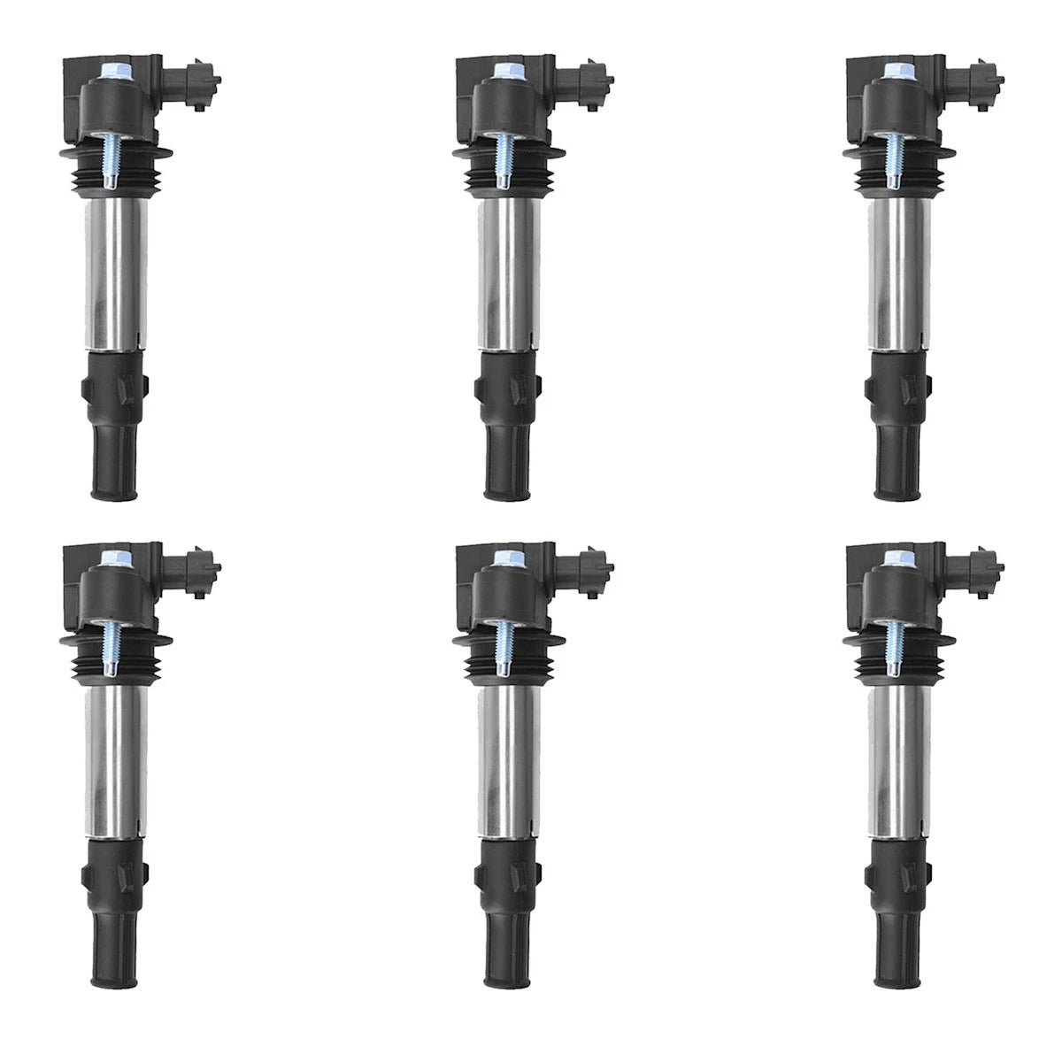 Set of 6 Ignition Coils for Chevy Traverse (2004–2009) 7805-1251-06