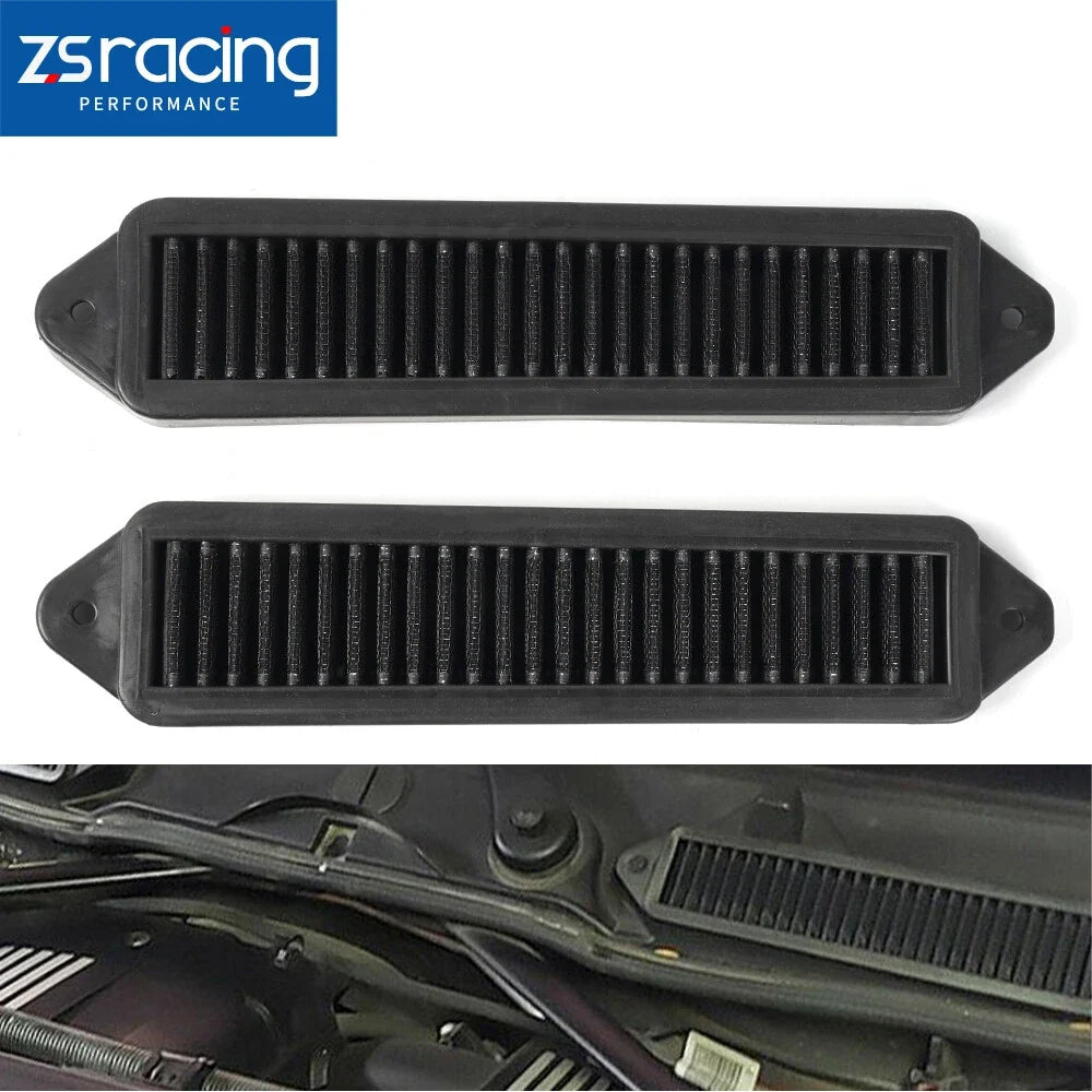 2X Cabin Air Cowl Filters for BMW E82 E88 E90 E92 135i 328i X1 (2007–2013)