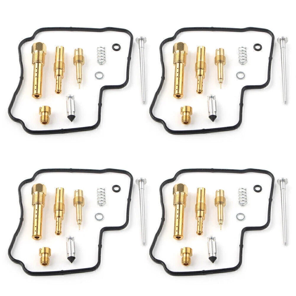 Set of 4 Carburetor Rebuild Kits for Honda CBR250 (MC14 MC17 MC19)