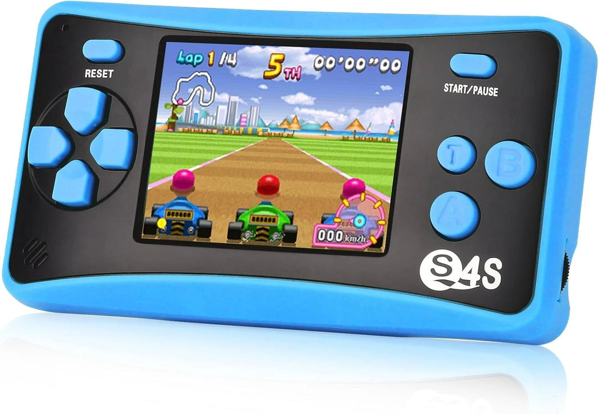 Handheld Game for Kids Ages 4-10 (2025) - 142 Classic Mini Blue2