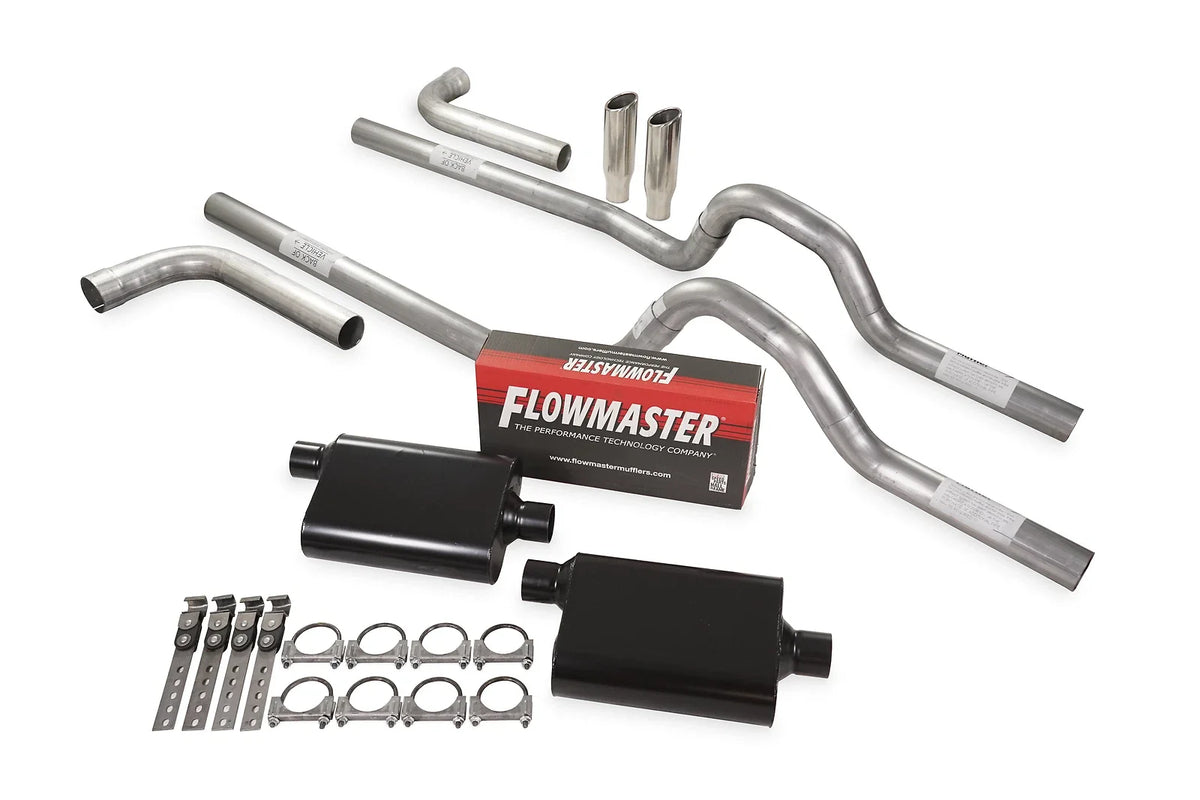 Dual Exhaust Kit 2.5" Flowmaster 40 Series for GM C/K10 1981–1987