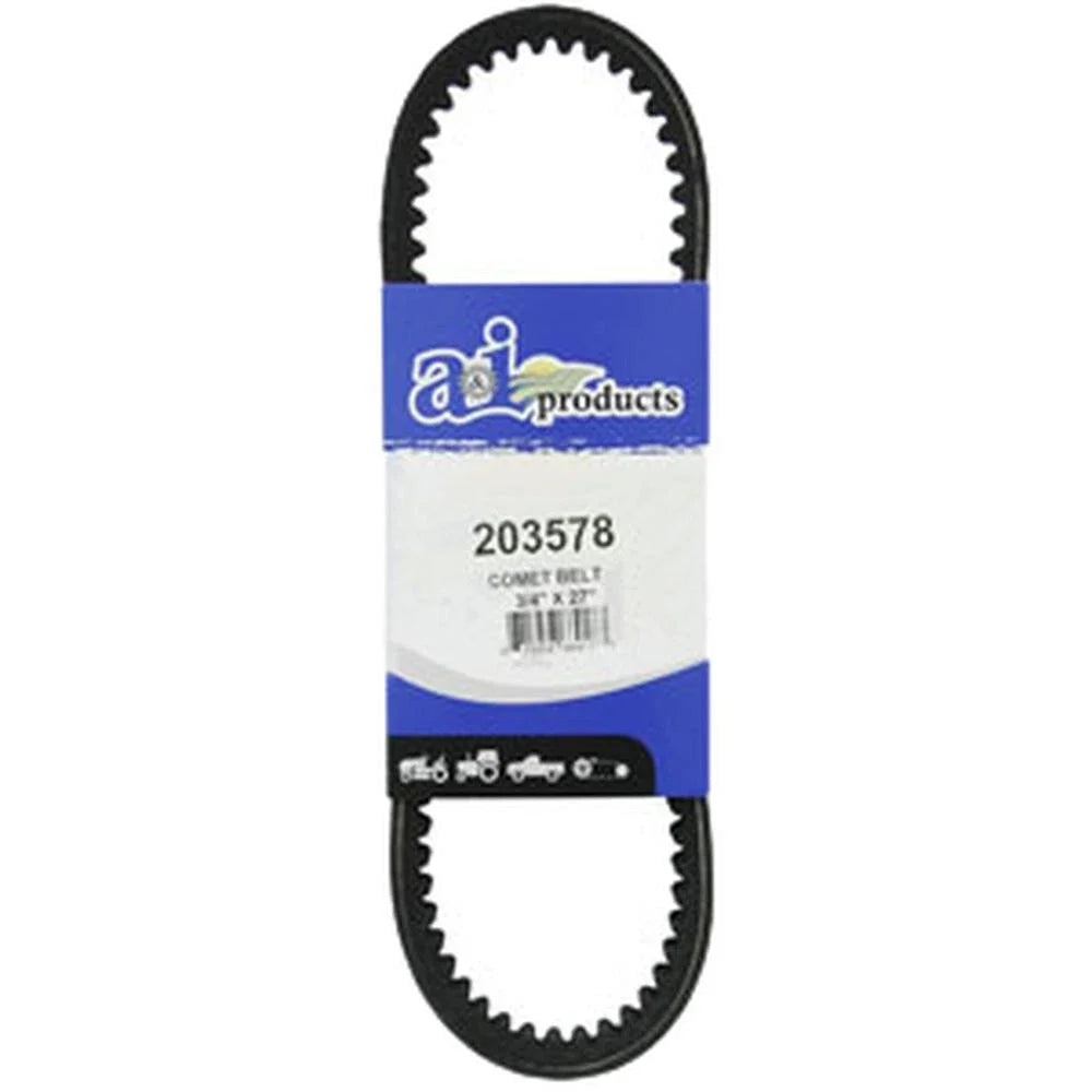 Replacement Belt for Comet Go Karts 40 Series, 44 Series (203792C)