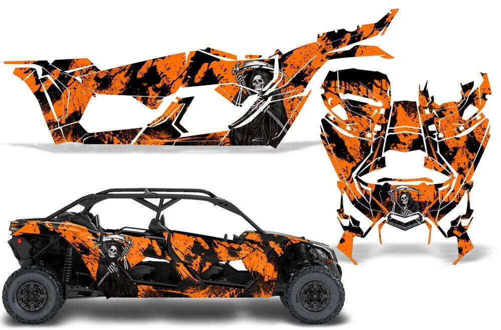 Graphics Decals Stickers for Can-Am Maverick X3 XDS XRS 4DR (2016–2023)