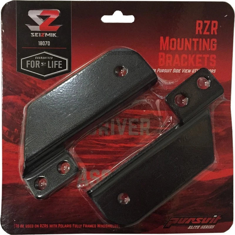 Seizmik Side Mirror Bracket Adapter for Polaris RZR 900 XP1000 (2015–2020) 18070