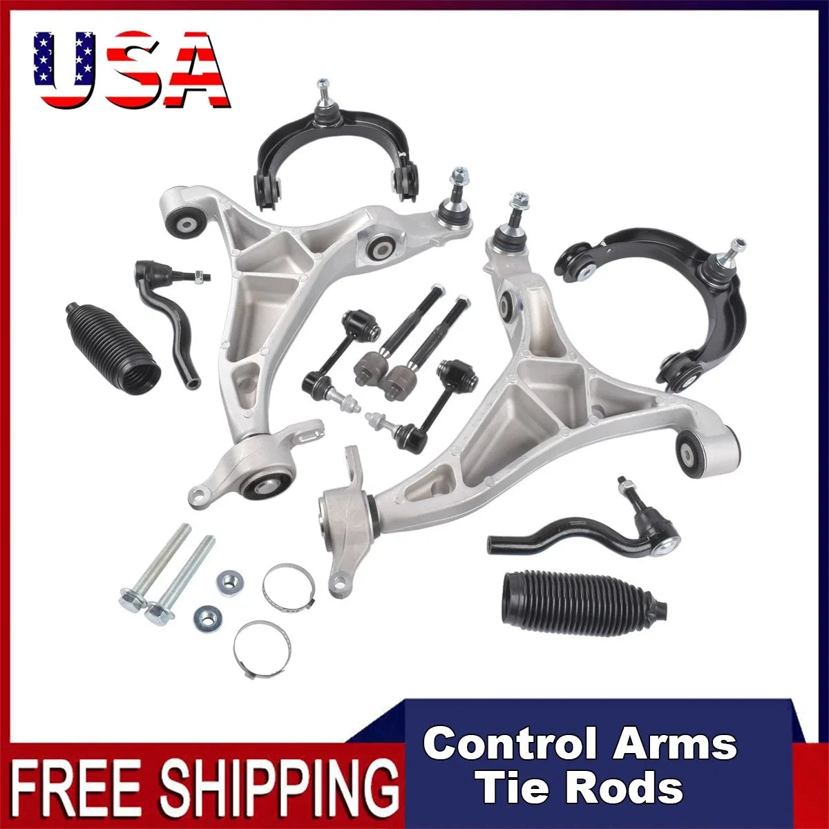 Control Arms Sway Bars Tie Rods Boot for Dodge Durango Jeep Grand Cherokee (2016–2020)